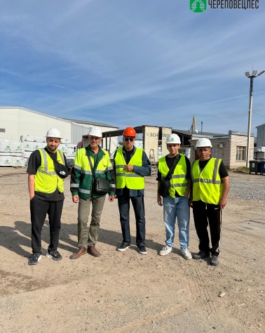 Делегация партнеров из Ирака – на наших лесозаводах