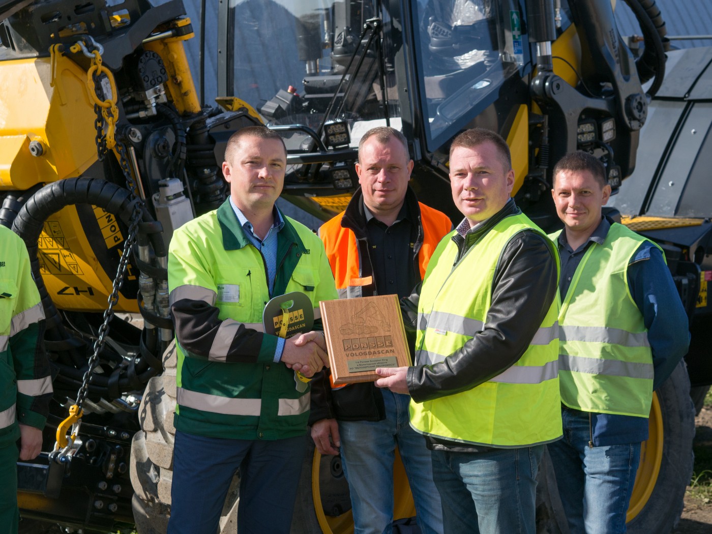 Передача Ponsse Scorpion King предприятию АО «Белозерский леспромхоз»